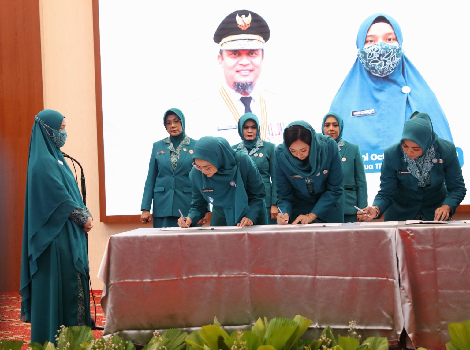 Melinda Aksa Resmi Dilantik Jadi Ketua TP PKK Kota Makassar Masa Bakti 2025-2030