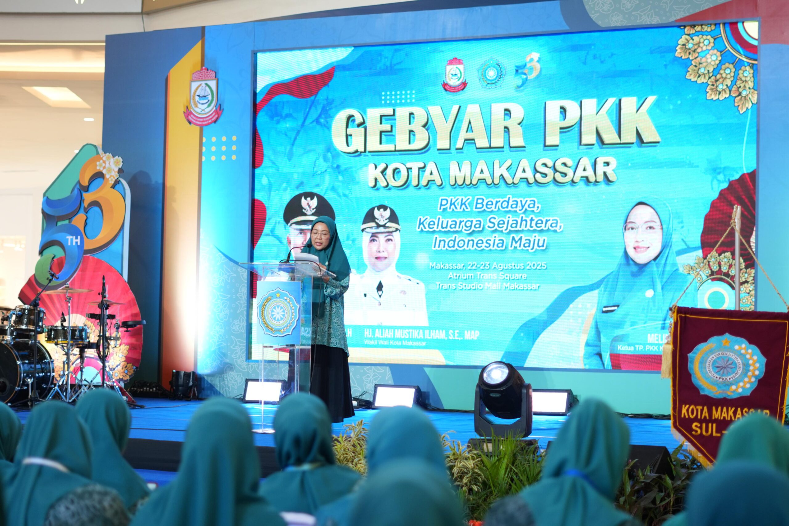 PKK Kota Makassar Gelar Gebyar PKK Bertajuk Bergerak PKK Berdaya, Keluarga Sejahtera, Indonesia Maju