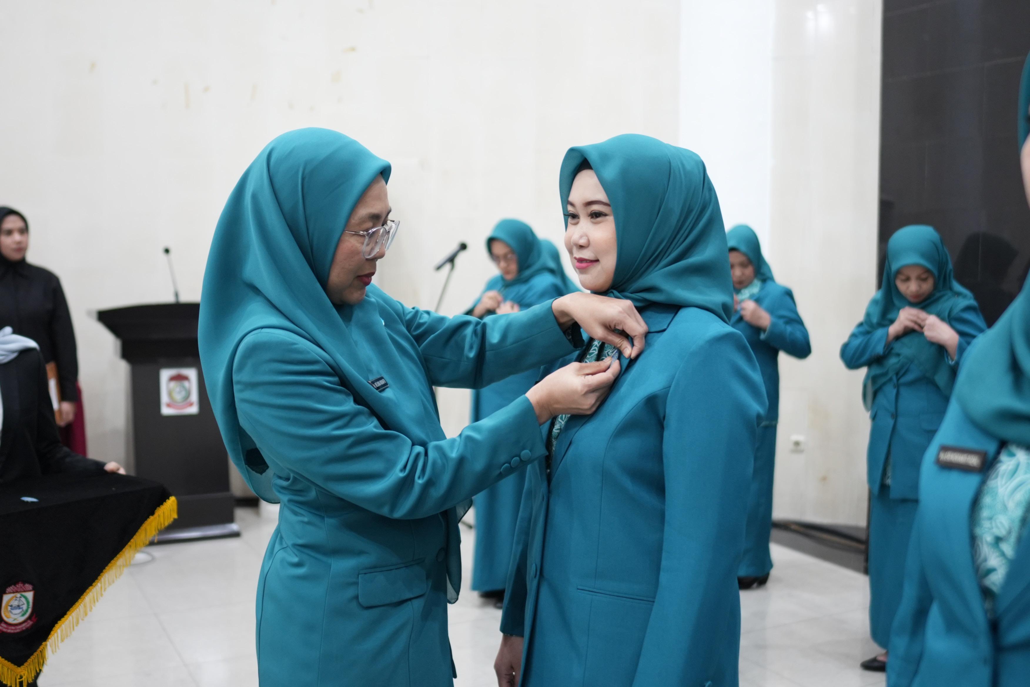 Pelantikan Ketua TP PKK Kecamatan Se-Kota Makassar