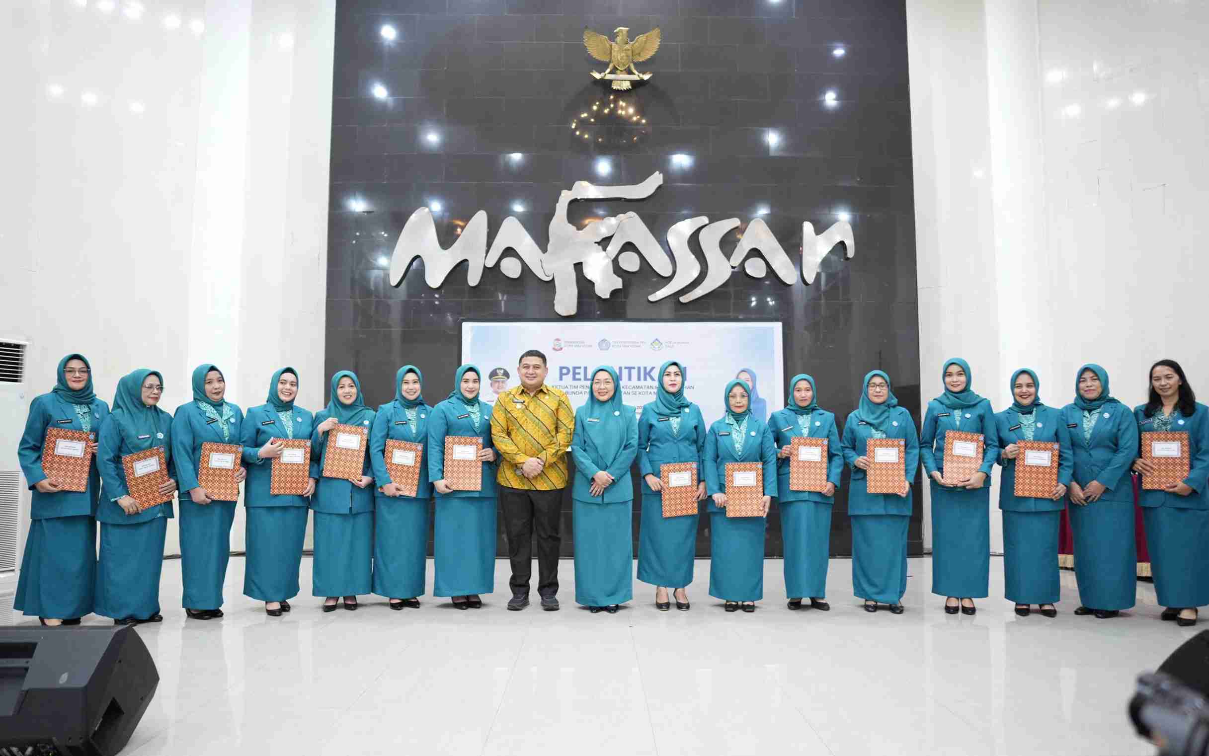 Pelantikan Ketua TP PKK Kecamatan Se-Kota Makassar